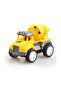 Friction Truck Set - 2 Random Styles Pull-back Engineering Toy - Grey & Yellow - 3