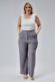 High Waist Pleated Lycra Women Pants