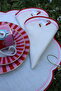 طقم من 6 مفارش أطباق بنقشة Love Birds من Pip Studio - 3