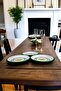 16 cm 3 Piece Enamel Plate, Coffee Plate for 3 People, Service Plate, Snack Plate, Gift - 2
