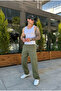 Khaki Baggy Cargo Pants - 6