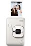 Instax Mini LiPlay Hybrid Instant Camera Bundle Misty White