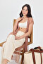 Bysen Beachwear Maxi Slit Front Tie Kimono-Vest - 3