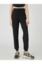 Jogger Sweatpants Cotton Lace Waist Pocket Detailed - 3