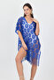 Bysen Montana Floral Patterned Loose Beach Dress Pareo