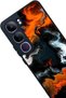 Vivo V40 Lite Compatible Matte Black Case – Soft Silicone, Protective, Shock Absorbing Cover - 3