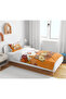Cute Rabbit 3D Digital Printed Single Girl Child Teenager Bedding Set Without Sheets - 2