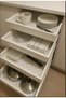 White 35 Cm X 10 Mt French Guipure Luxury Satin Quilted Shelf Cover / Drawer Cover / Cabinet Interior Cover - 4