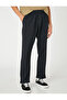 Basic Jogger Sweatpants with Lace Waist Pocket - 3