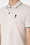 Men's Slim Fit Polo Neck Stone Basic T-Shirt 50305980-Vr049 - 7
