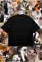 Best Cat Dad Ever Printed Oversize Unisex Cotton Breathable Thick Fabric T-Shirt - 2