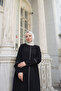 Feather abaya 9027 - 4