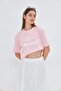Vacanses Printed 100% Cotton Women's Oversize T-Shirt - 7