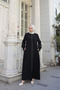 Feather abaya 9027 - 2