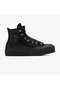 Chuck Taylor All Star Lift Unisex Black Leather Boots