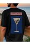 Unisex Extra Dirty Printed Oversize Crew Neck T-Shirt