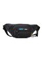 Men's Black Crossbody Cross Chest Shoulder and Waist Bag with USB Headphone Output - 5