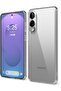 Hybrid for Samsung Galaxy S25 EDGE case cover Camera Cutouts, Shockproof Bumper - Transparent