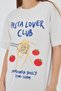 100% Cotton Comfort Women's T-Shirt Designed for Pasta Lovers - 7