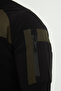 Camp260 Outdoor Tactical Water Repellent Men's Black-Khaki Zippered Tactical Sweatshirt - 4