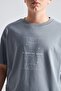 Football Field Patterned 100% Cotton Men's Oversize T-Shirt - 7