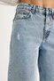 Women's Blue Snow Wash Ankle Length Trousers 60251176 - 7