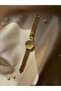 Retro Large Dial Straw Cord Vintage Women's Wristwatch
