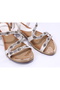 25Y122-5 Zigzag Stone Sandals (the Mold Is Small Number 1) - 7