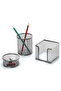Inox File Combined Set Pen Holder Paper Holder Paper Clip Holder 2 Pcs Pencil Gift - 7