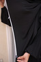 Ribbed Self Shawl Abaya Bat-medina silk - 8