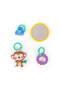 Floral Safari Baby Gym with Jungle Toys & Mirror | Ages 0+ - 7