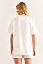 Women's White Starfish Pearl Regular Fit Cotton T-Shirt Tsh-19000909 - 2