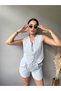 Women's Shorts Vest Linen Set Mstk New Season
