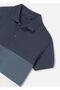 Boy's Polo Neck T-Shirt Navy Blue 6132 - 4
