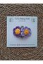Daisy Hairless Baby Buckle, Less Hair Baby Buckle, Baby Girl Buckle, Hand Knitted (Single) - 2