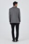 Men's Smoked Mono Collar Cloth Footed Flexible 4 Drop Comfort Fit Classic Jacket 1002250156 - 5