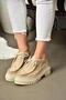 R294783002 Tan Suede Women's Shoes - 4
