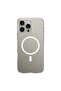 Ip 16 Pro Crystal Series Magnetic Phone Case - Transparent
