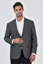 Men's Black Mono Collar Cloth Foot Flexible 4 Drop Comfort Fit Classic Jacket 1002250157