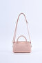 Powder Shk184 Faux Leather, Zippered Single Compartment, Strap Hand, Arm and Shoulder Bag - 4