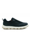 Genuine Nubuck Leather Navy Blue Sports Men's Shoes - Eva Sole - 252290