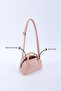 Powder Shk184 Faux Leather, Zippered Single Compartment, Strap Hand, Arm and Shoulder Bag - 5