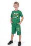 Children's Tshirt-Shorts Urban Skate Printed Bottom Set