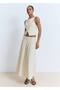Gathered Paneled Midi Skirt - 2