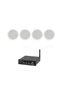 Sistem sonorizare 4 boxe tavan cu bluetooth