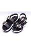 25Y498 Buckle Leather Sandals (the Number 1 Size Is Small) - 4