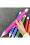 Giant Wooden Pencil, with Eraser, Pink, 33X3