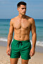 Man Swimshorts Green Swim Shorts - 7
