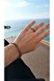 Copper Bracelet and Ring Men's Model Adjustable Distressed Useful for Health