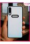 Lou Laser Transparent Silicone Case with Black Lens Protector on the Edges for Samsung Galaxy A50